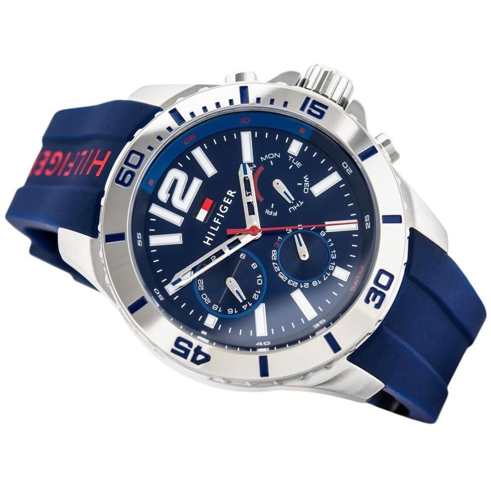 Tommy Hilfiger 1791142 Luke Men's Blue Silicone Watch