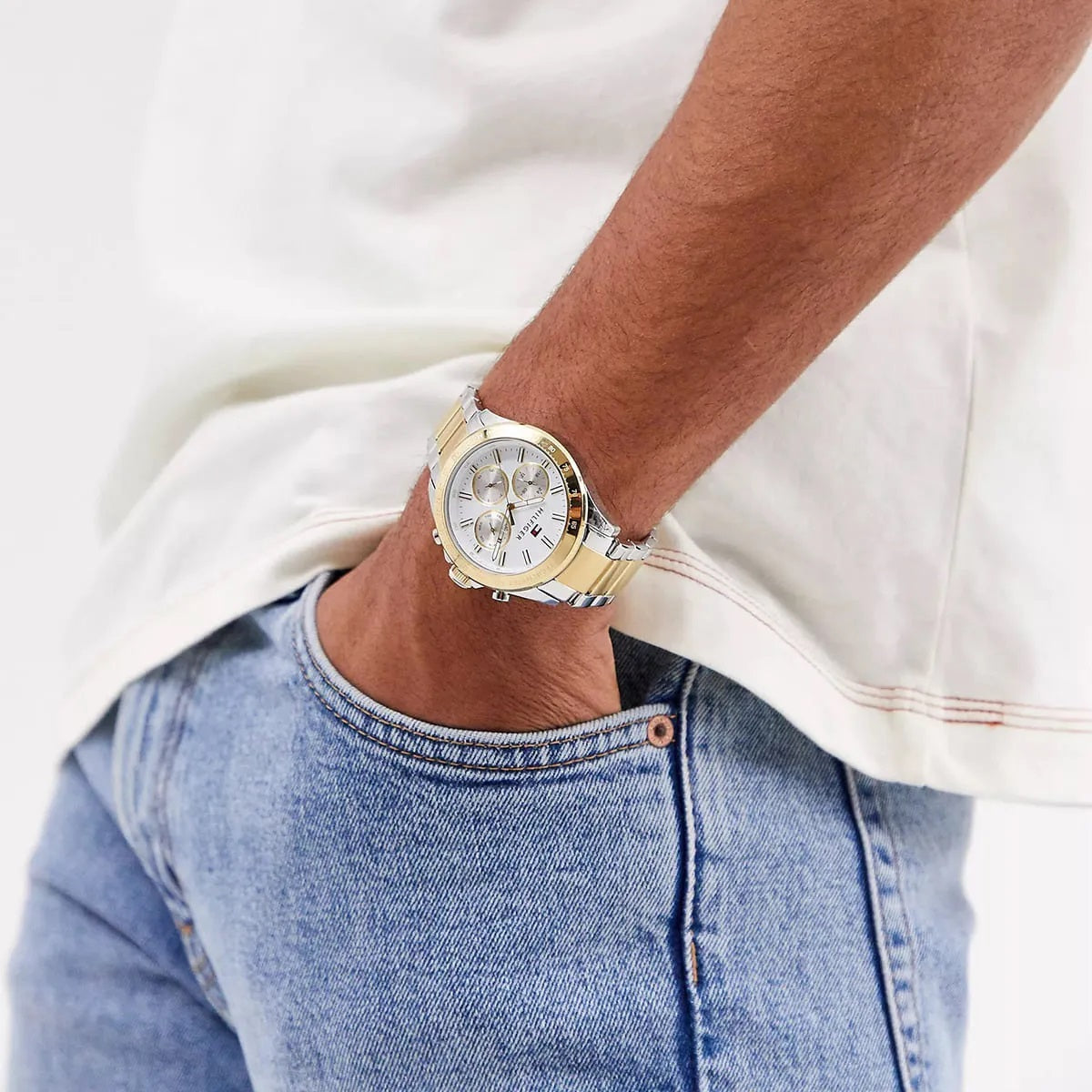 Tommy Hilfiger 1791226 Luke Men's Two-Tone Watch