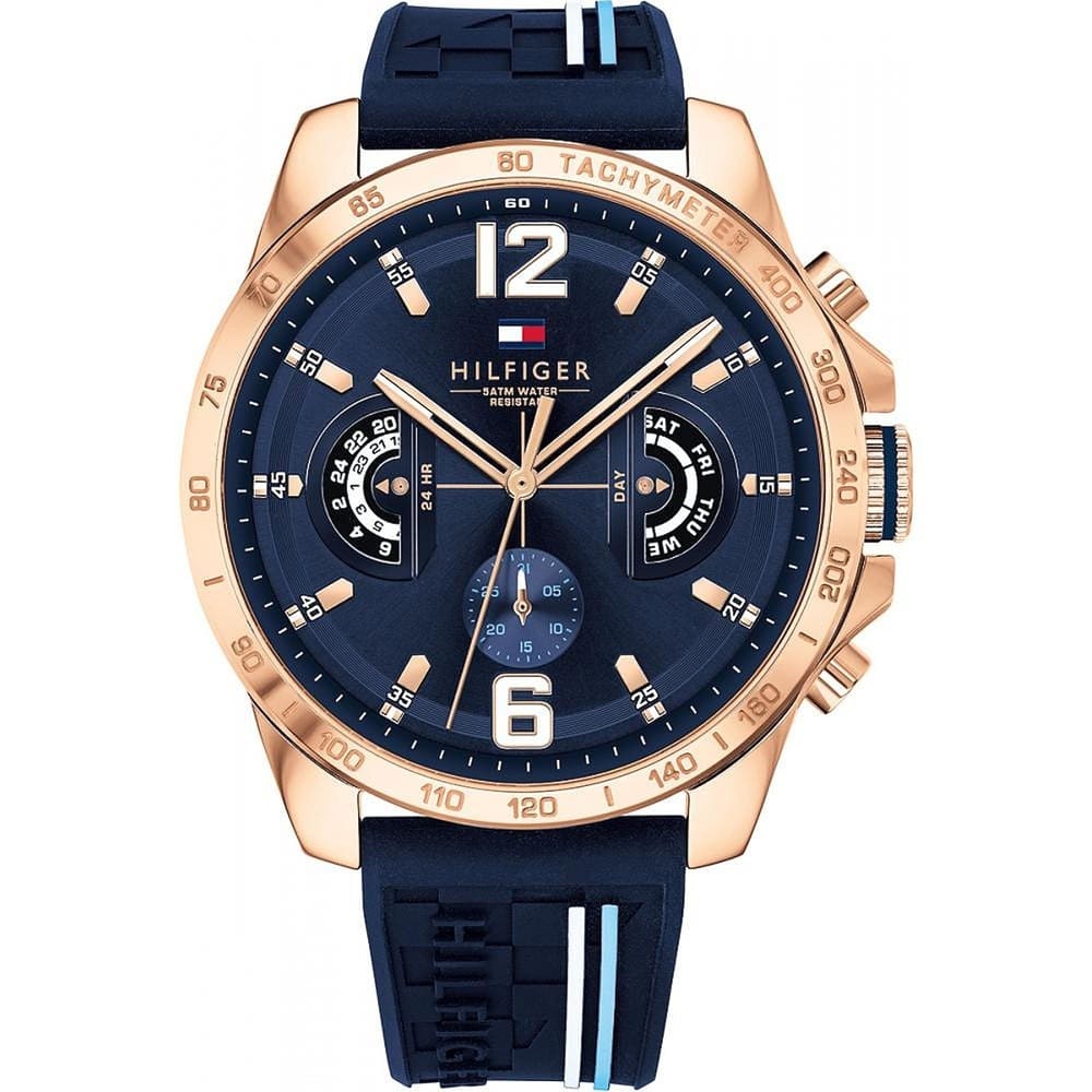 Tommy Hilfiger 1791474 Decker Men's Rose Gold Watch