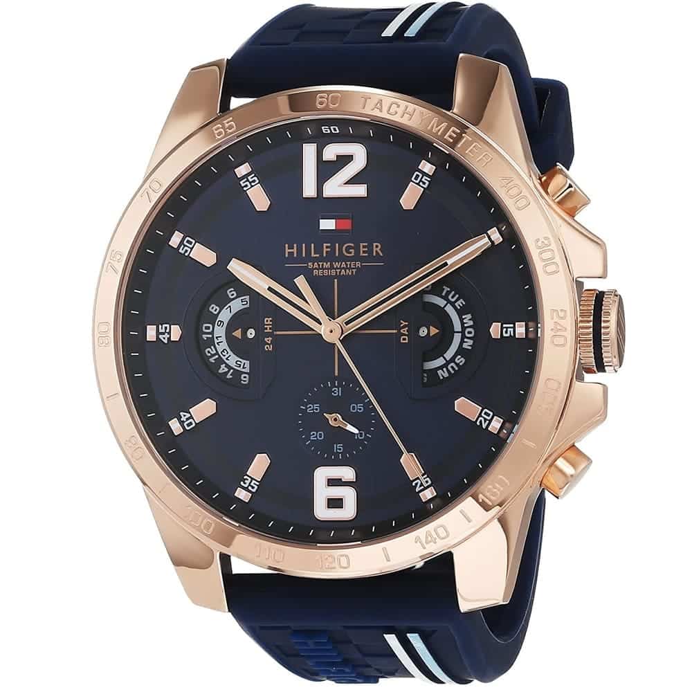 Tommy Hilfiger 1791474 Decker Men's Rose Gold Watch