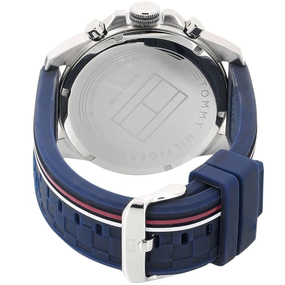 Tommy Hilfiger 1791476 Decker Men's Blue Silicone Watch