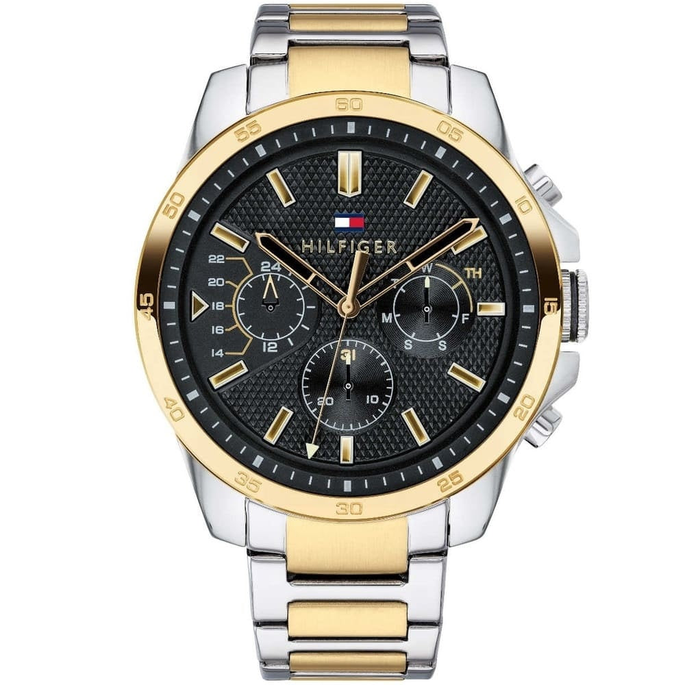 Tommy Hilfiger 1791559 Decker Men's Two-Tone Watch