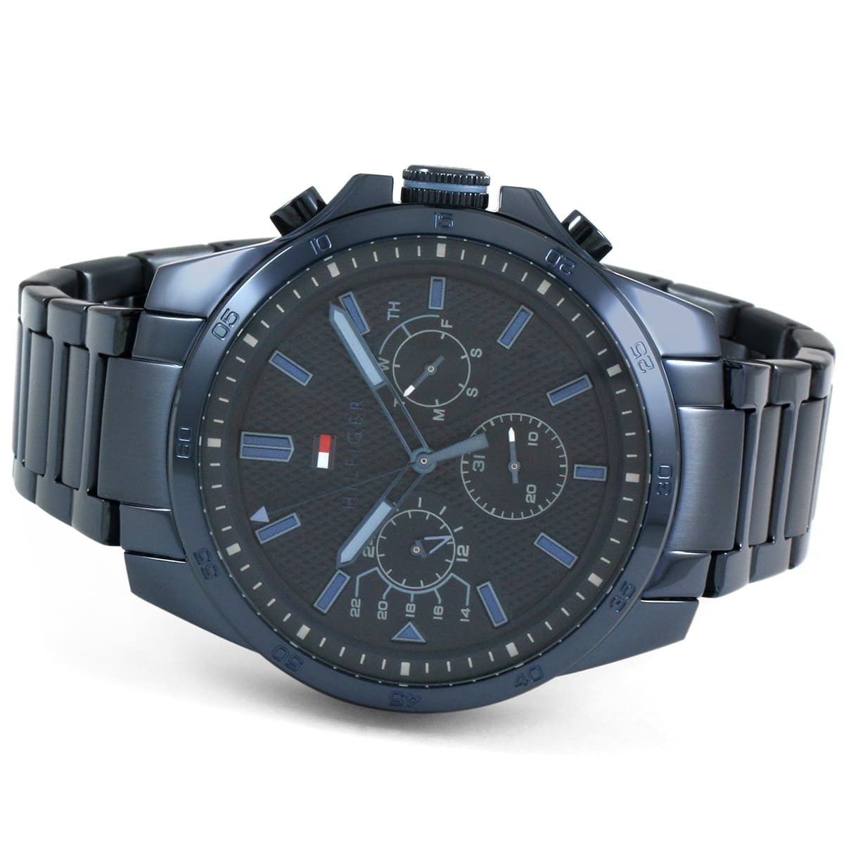 Tommy Hilfiger 1791560 Decker Men's All Blue Watch