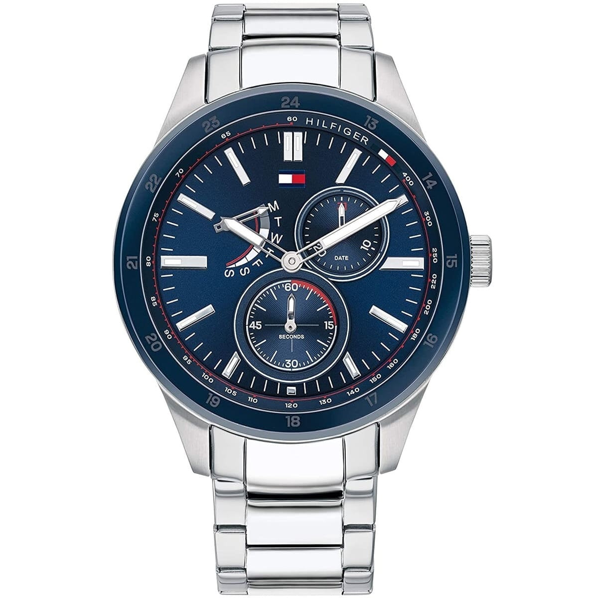 Tommy Hilfiger 1791640 Chase Men's Silver Watch